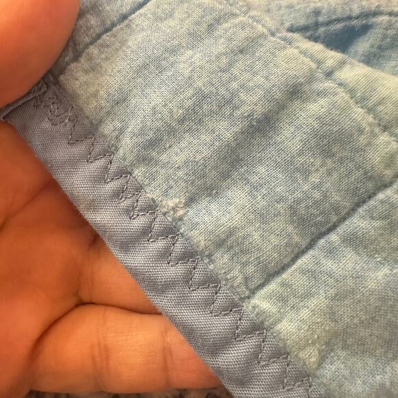 VTG Handmade Raggedy Ann Andy Playtime Pattern Blanket Quilted Crib 38 x 31 1/2" - Picture 8 of 8